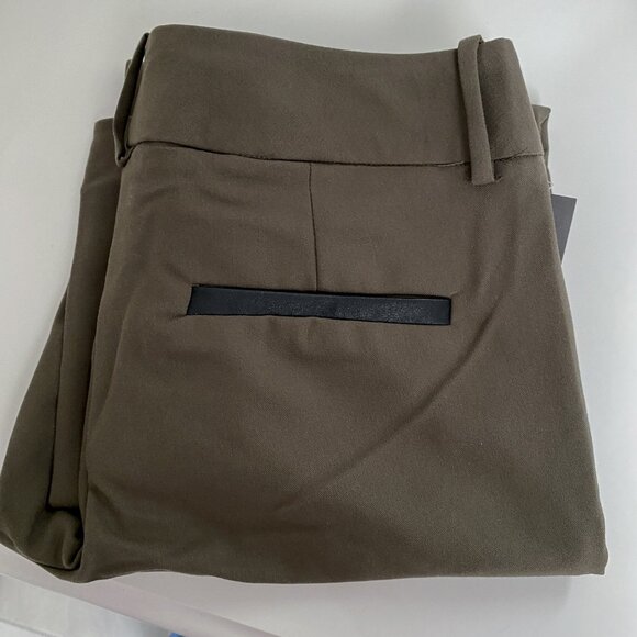 🛍 2 for $25! 🛍 Massimo - Khaki Green Stretch Pant - Picture 8 of 10
